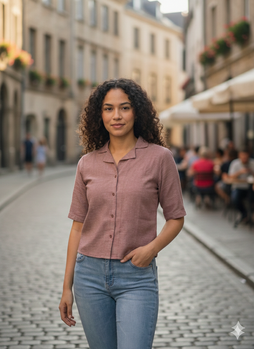 Amber Cotton Shirt Combo