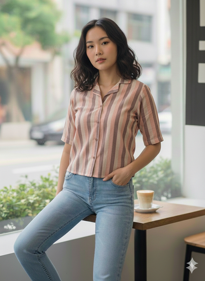 Amber Cotton Shirt Combo