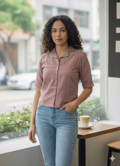 Amber Cotton Shirt Combo