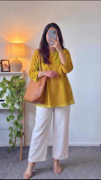 Maya Printed Cotton Top & Pant