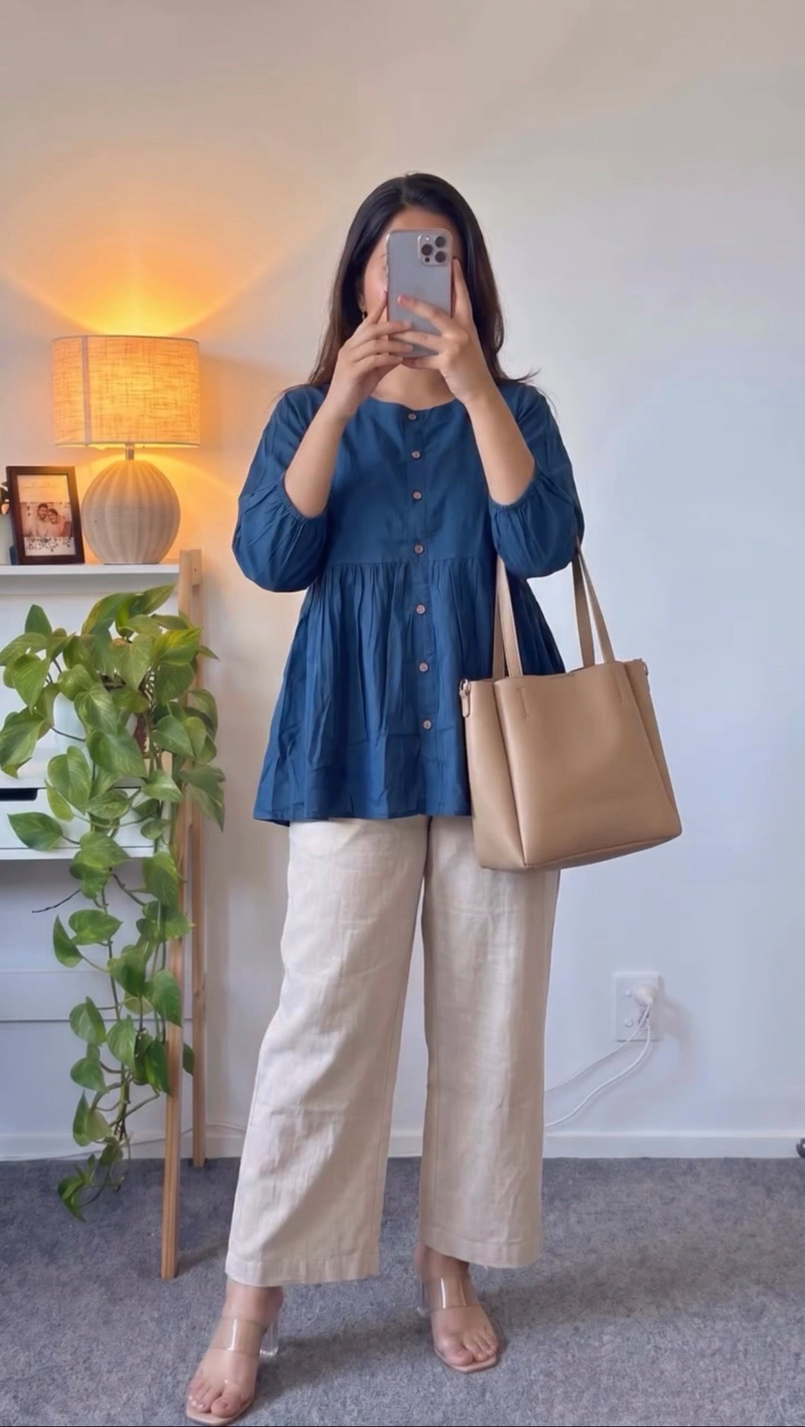 Maya Printed Cotton Top & Pant