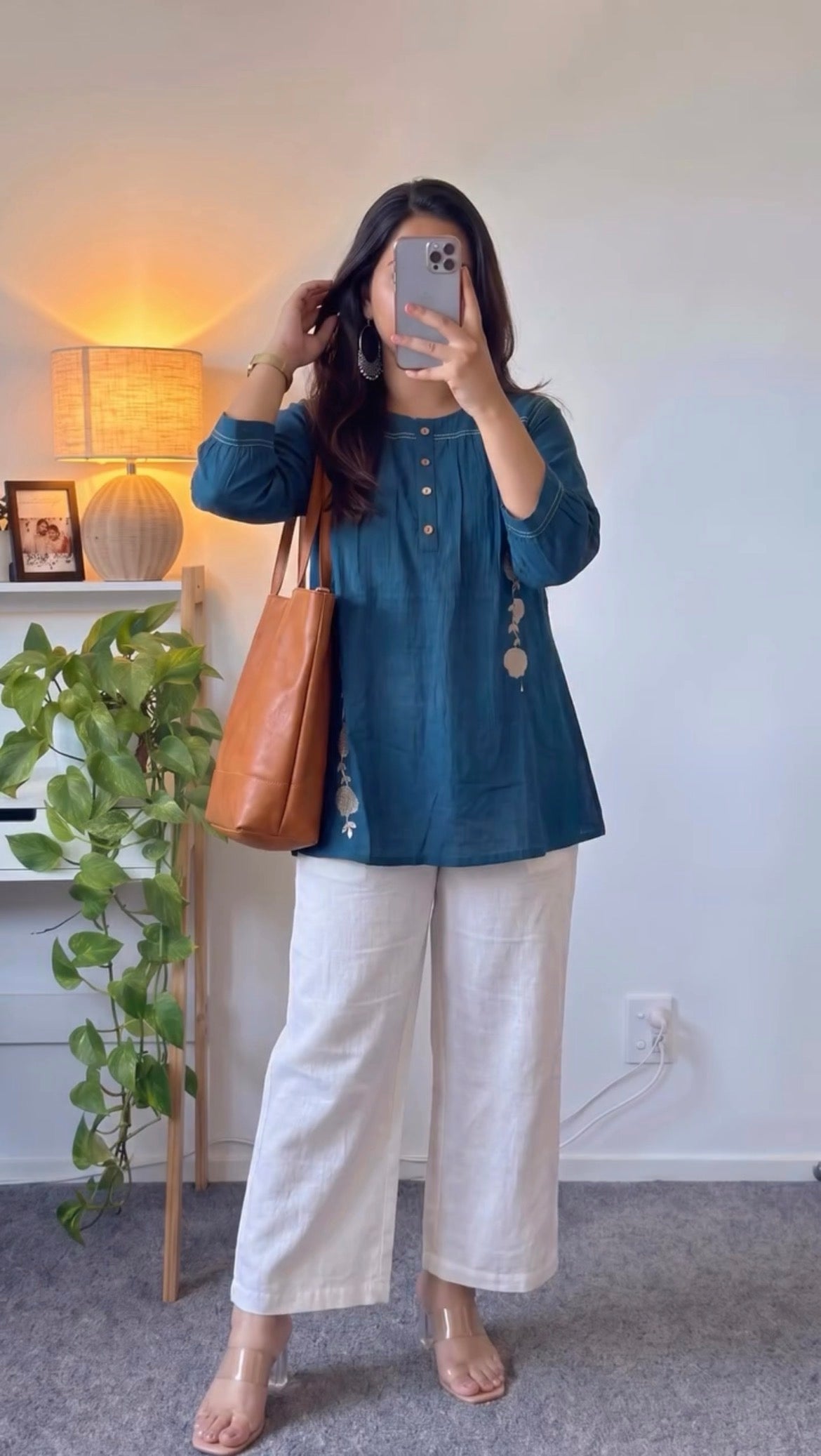 Maya Printed Cotton Top & Pant