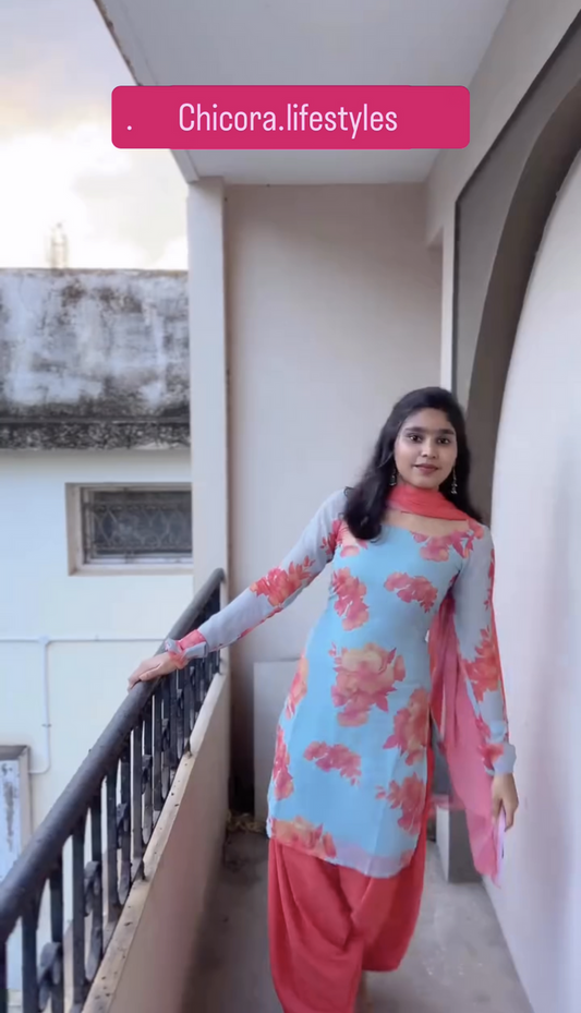 New Punjabi Salwar Set