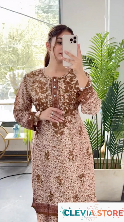 Meenaxi Printed Premium CoOrd Set