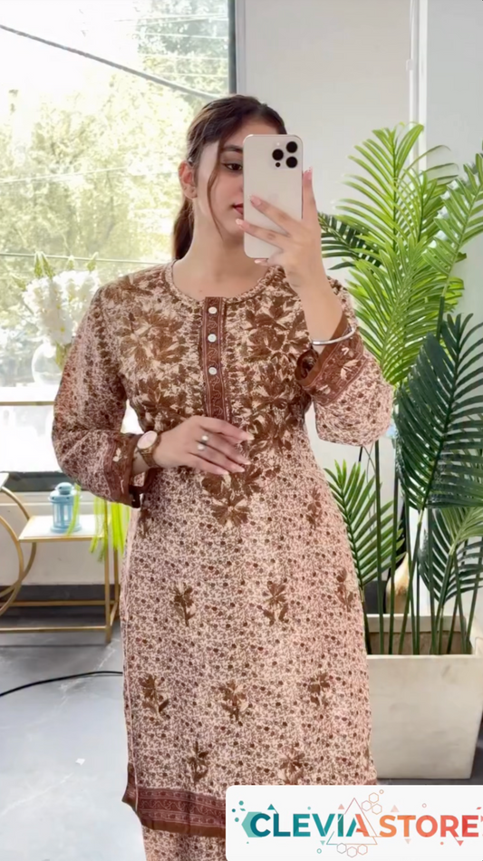 Meenaxi Printed Premium CoOrd Set